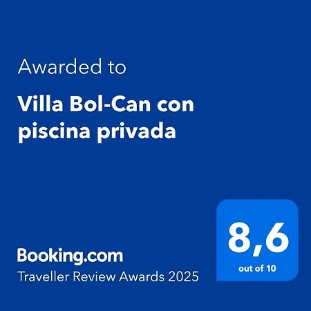 Villa Bol-Can Con Piscina Privada Πλάγια Μπλάνκα Εξωτερικό φωτογραφία
