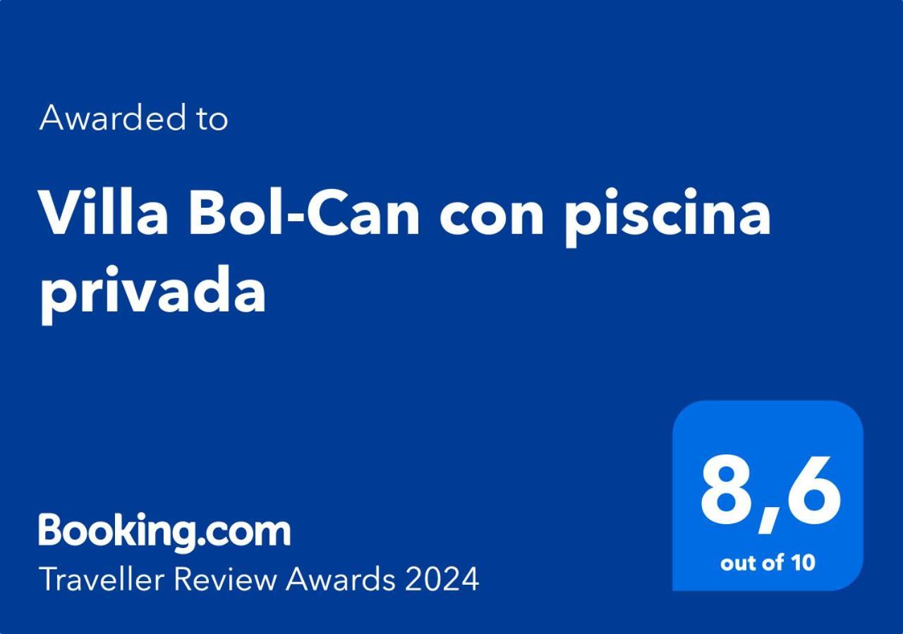 Villa Bol-Can Con Piscina Privada Πλάγια Μπλάνκα Εξωτερικό φωτογραφία