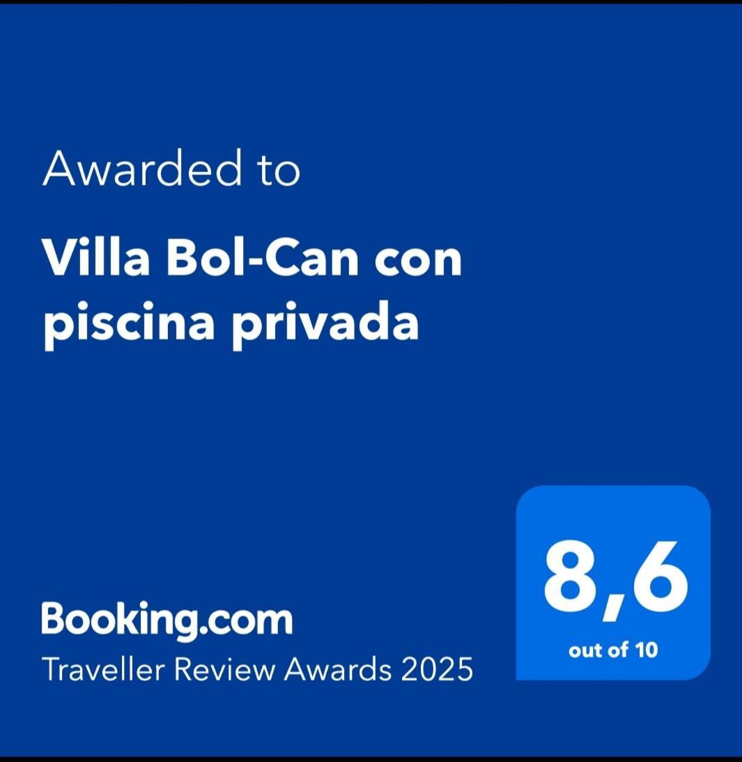 Villa Bol-Can Con Piscina Privada Πλάγια Μπλάνκα Εξωτερικό φωτογραφία